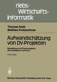 Vorderes Coverbild Aufwandschätzung von DV-Projekten