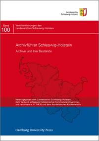 Vorderes Coverbild Archivführer Schleswig-Holstein