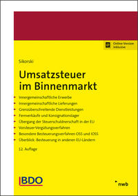 Vorderes Coverbild Umsatzsteuer im Binnenmarkt