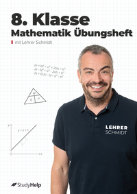 Vorderes Coverbild 8. Klasse Mathematik Übungsheft