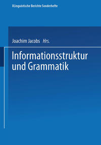 Vorderes Coverbild Informationsstruktur und Grammatik