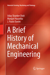 Vorderes Coverbild A Brief History of Mechanical Engineering