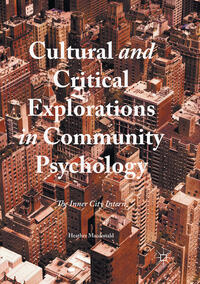 Vorderes Coverbild Cultural and Critical Explorations in Community Psychology