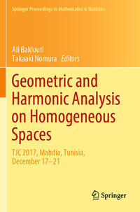 Vorderes Coverbild Geometric and Harmonic Analysis on Homogeneous Spaces