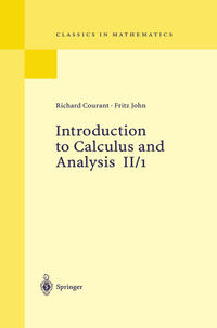 Vorderes Coverbild Introduction to Calculus and Analysis II/1