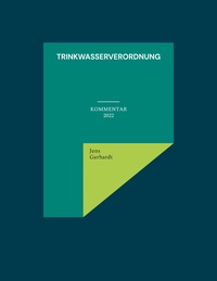 Vorderes Coverbild Trinkwasserverordnung