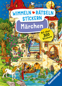 Vorderes Coverbild Wimmeln, Rätseln, Stickern: Märchen