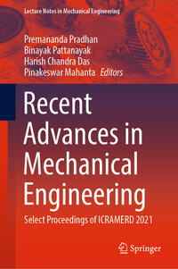 Vorderes Coverbild Recent Advances in Mechanical Engineering