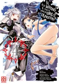 Vorderes Coverbild Is it Wrong to Try to Pick up Girls in a Dungeon 04