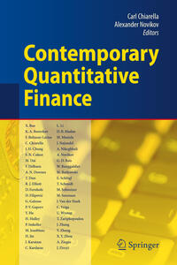 Vorderes Coverbild Contemporary Quantitative Finance