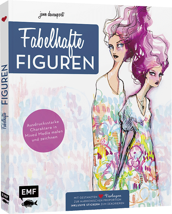 Anderes Coverbild Fabelhafte Figuren – Eine besondere Methode zum Malen und Zeichnen ausdrucksstarker Charaktere in Mixed Media