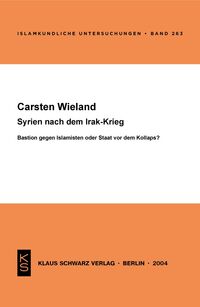 Vorderes Coverbild Syrien nach dem Irak-Krieg