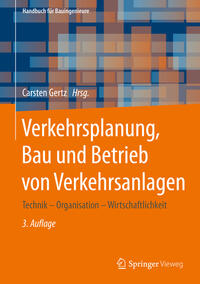 Vorderes Coverbild Verkehrsplanung, Bau und Betrieb von Verkehrsanlagen