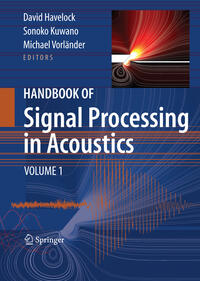 Vorderes Coverbild Handbook of Signal Processing in Acoustics