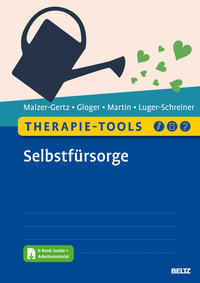 Vorderes Coverbild Therapie-Tools Selbstfürsorge
