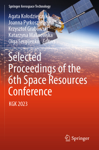 Vorderes Coverbild Selected Proceedings of the 6th Space Resources Conference