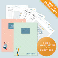 Vorderes Coverbild Vorteils-Set: Mathe, 7. Klasse: Wiederholung des Jahresstoffs Teil 1 + 2!