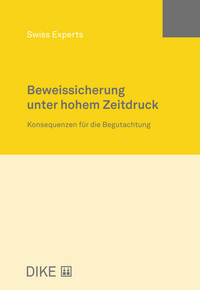Vorderes Coverbild Beweissicherung unter hohem Zeitdruck