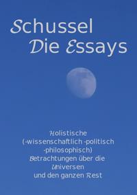 Vorderes Coverbild Schussel Die Essays