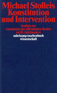 Vorderes Coverbild Konstitution und Intervention