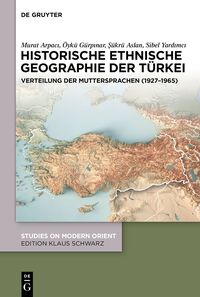 Vorderes Coverbild Historische ethnische Geographie der Türkei