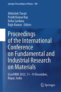 Vorderes Coverbild Proceedings of the International Conference on Fundamental and Industrial Research on Materials