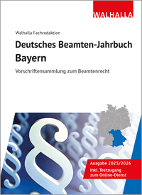 Vorderes Coverbild Deutsches Beamten-Jahrbuch Bayern 2025