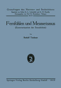 Vorderes Coverbild Fernfühlen und Mesmerismus