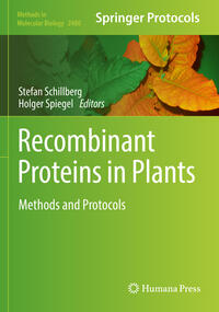 Vorderes Coverbild Recombinant Proteins in Plants