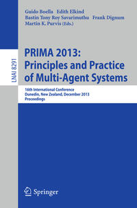 Vorderes Coverbild PRIMA 2013: Principles and Practice of Multi-Agent Systems