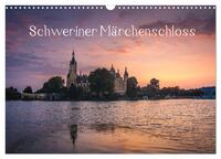 Vorderes Coverbild Schweriner Märchenschloss (Wandkalender 2026 DIN A3 quer), CALVENDO Monatskalender