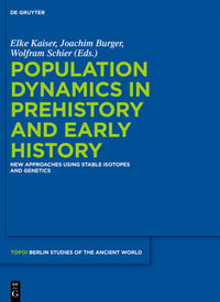 Vorderes Coverbild Population Dynamics in Prehistory and Early History