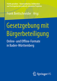 Vorderes Coverbild Gesetzgebung mit Bürgerbeteiligung