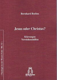 Vorderes Coverbild Jesus oder Christus?