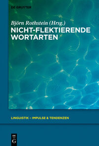 Vorderes Coverbild Nicht-flektierende Wortarten