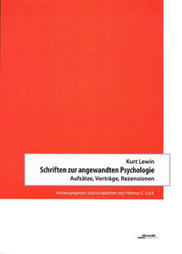 Vorderes Coverbild Schriften zur angewandten Psychologie