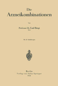 Vorderes Coverbild Die Arzneikombinationen