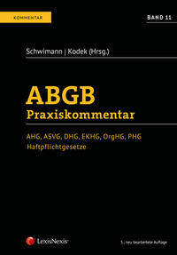 Vorderes Coverbild ABGB Praxiskommentar / ABGB Praxiskommentar - Band 11, 5. Auflage