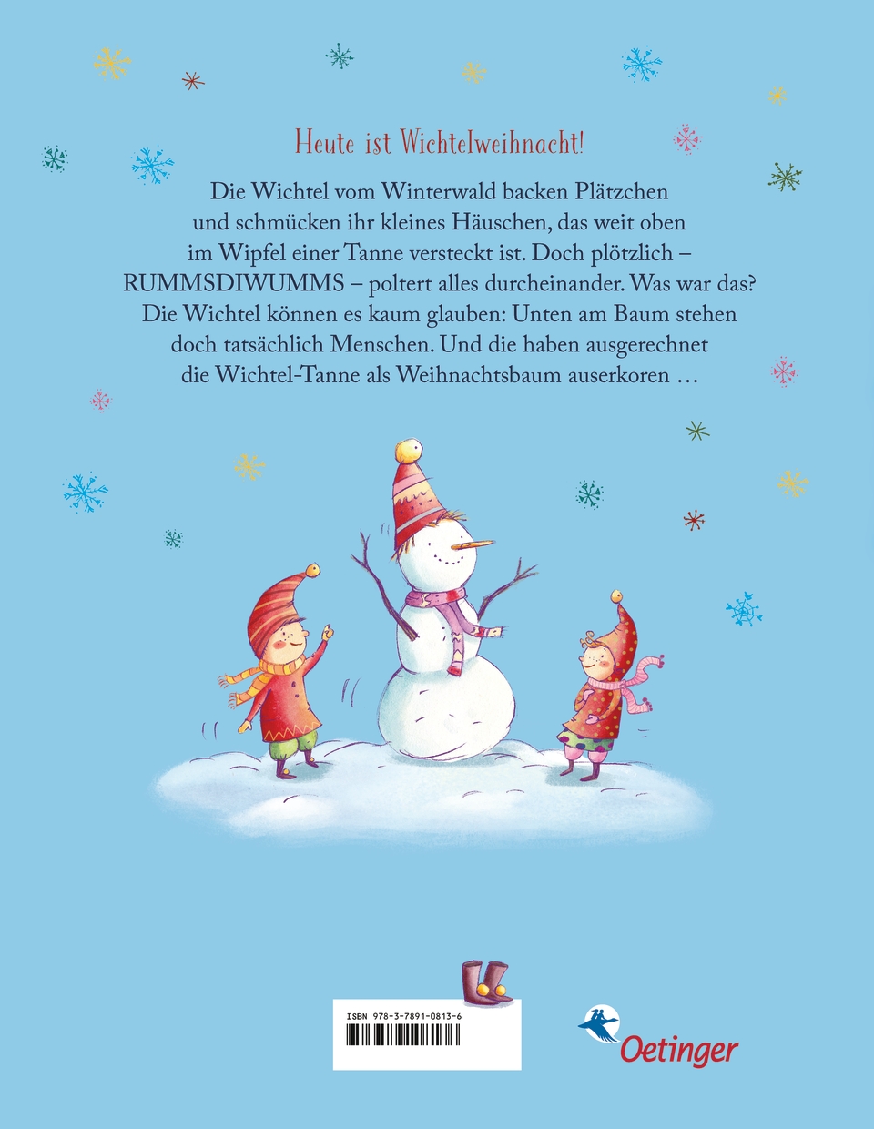 Rückseitencover Weihnachten im Wichtelwald