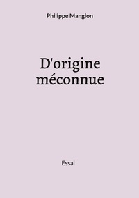 Vorderes Coverbild D'origine méconnue