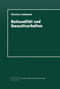 Vorderes Coverbild Rationalität und Umweltverhalten