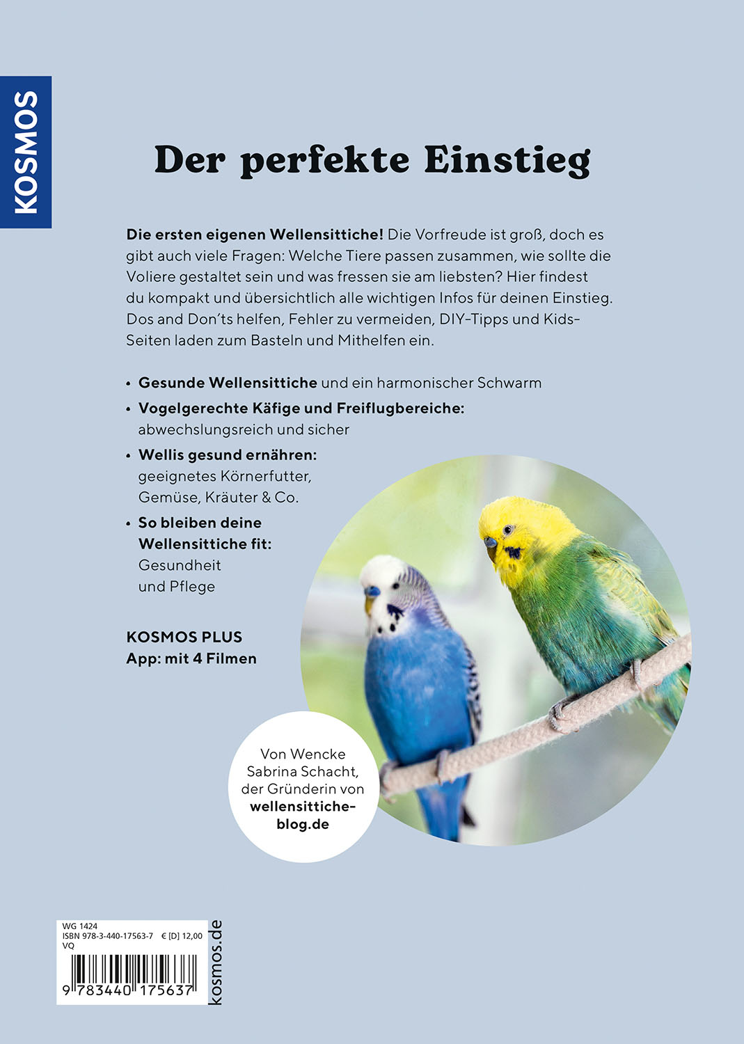 Rückseitencover Wellensittiche