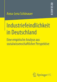 Vorderes Coverbild Industriefeindlichkeit in Deutschland