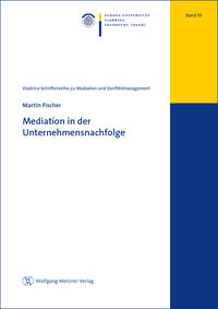 Vorderes Coverbild Mediation in der Unternehmensnachfolge