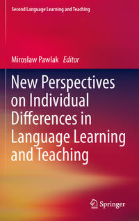 Vorderes Coverbild New Perspectives on Individual Differences in Language Learning and Teaching