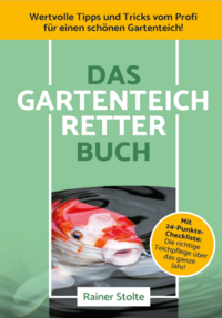 Vorderes Coverbild Das Gartenteich Retter Buch.