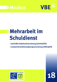 Vorderes Coverbild Mehrarbeit im Schuldienst