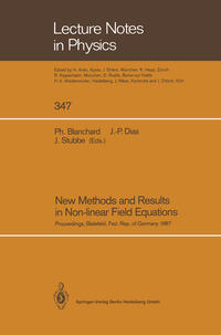 Vorderes Coverbild New Methods and Results in Non-linear Field Equations