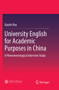 Vorderes Coverbild University English for Academic Purposes in China