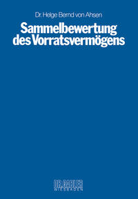 Vorderes Coverbild Sammelbewertung des Vorratsvermögens